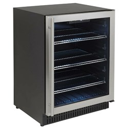Inalto 60cm 178 Can Beverage Refrigerator SS