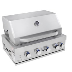 Inalto 4 Burner In Built Barbeque 304 SS