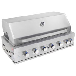 Inalto 6 Burner In Built Barbeque 304 SS