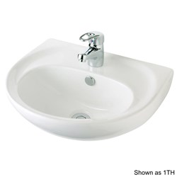 Vincent Wall Basin 480mm 3TH WH #G204W3TH