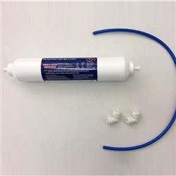 Enware Inline Water Filter 1/4 Inch Push Fit DFS002F