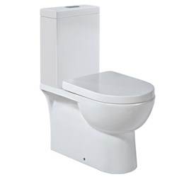 Seima Scara Wall Face Toilet Suite With Soft Close Seat White 191743