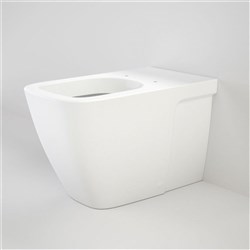 Caroma Cube Wall faced Back Inlet Pan White 824705W