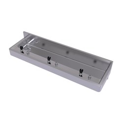 Stainless Steel Pre-plumbed Drink Trough 1500mm With Brackets DRT1500