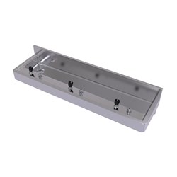 Stainless Steel Pre-plumbed Drink Trough 3000mm With Brackets DRT3000