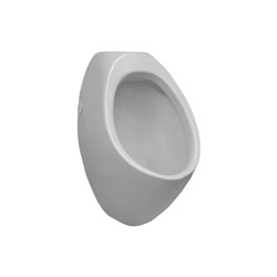 Johnson Suisse Life Vitreous China Back Inlet Urinal Single Stall J6010