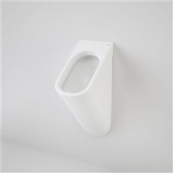 Caroma CubeWall Hung Urinal Back Inlet White 678655W