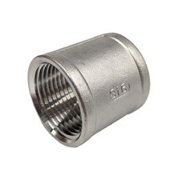 Stainless Steel 316 Round Socket 15mm