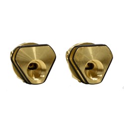 Galvin Engineering Clinimix Chrome Plated-Brass Wall Inlets Assembly for Progressive Mixer WM-PMWIA