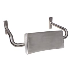 Metlam Vandal Proof Backrest Stainless Steel MLR119CVP