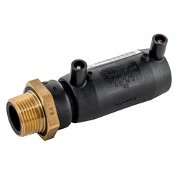 HDPE Electrofusion PN16 Brass Threaded Coupling 63mm x 40Mi