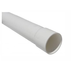 Len PVC Slotted Pressure Pipe Class 9 100mm x 6Mtr