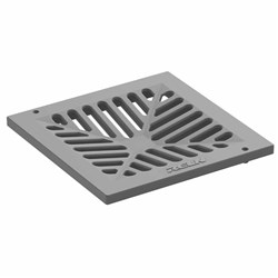 Rain Pit Grey Plastic Grate Only 250mm Square 2210