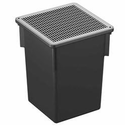 Reln Plastic Rain Pit Complete With Architectural Grate Series 250 001141