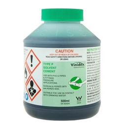 Vinidex PVC Green Solvent Cement Pressure 1 Litre OBS