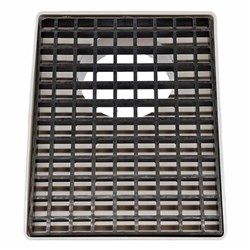 PVC Stormwater Rectangle Grate Sandstone 150X190X90mm