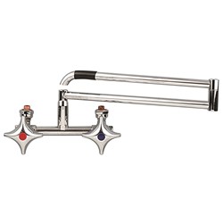 Galvin Engineering Chrome Plated Exposed Laundry Assembly Ceiling Entry Fixed W/ Folding Arm 11056