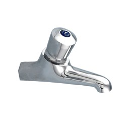 Galvin Engineering Chrome Plated Ezy Push Button Deluxe Bib Tap Cold 35410