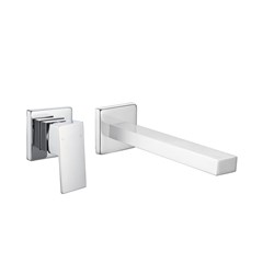 Alder Qaad Wall Basin Mixer 170mm with Out Plate Chrome 79190