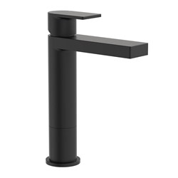 Clark Round Square Tower Basin Mixer Black CL10019.B5A