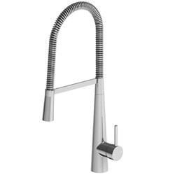 Bassini Deluxe Pull Down Sink Mixer Chrome 89001