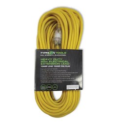 Electric Ext Cord 15Amp Cord 10Amp Plugs 30M