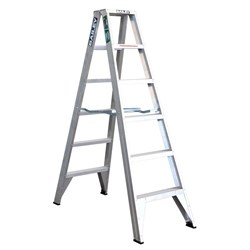 Aluminium Double Side Ladder To 1.8M 150KG FS13430 OBS