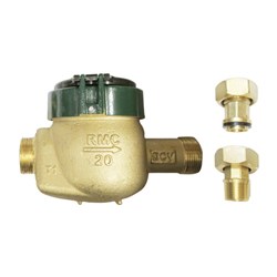 RMC Water Meter For Recycled Water W/- Tails 20mm WMKIT211R