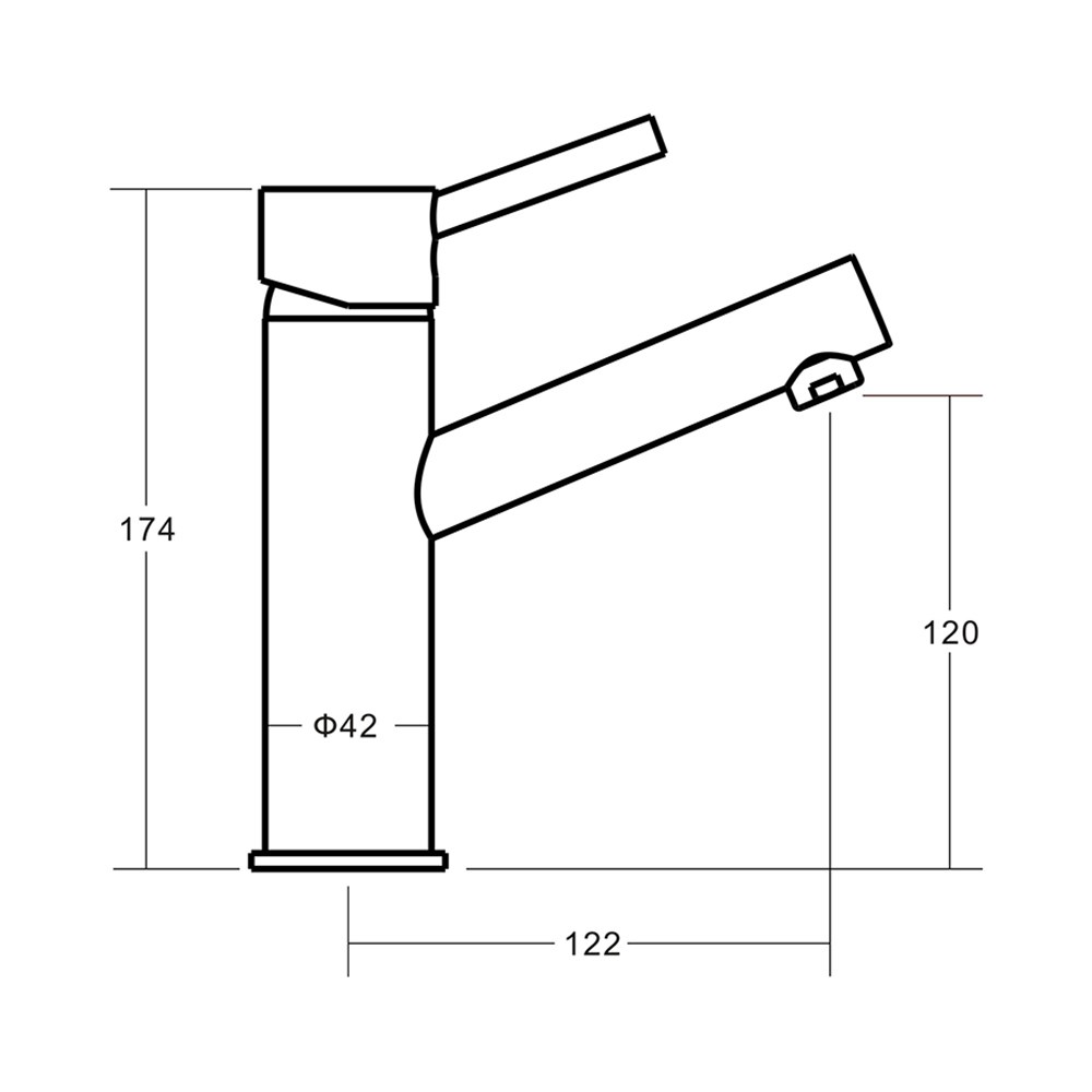 Mixers - Alder - Alder Flex Basin Mixer Brushed Nickel 45097 - Company ...