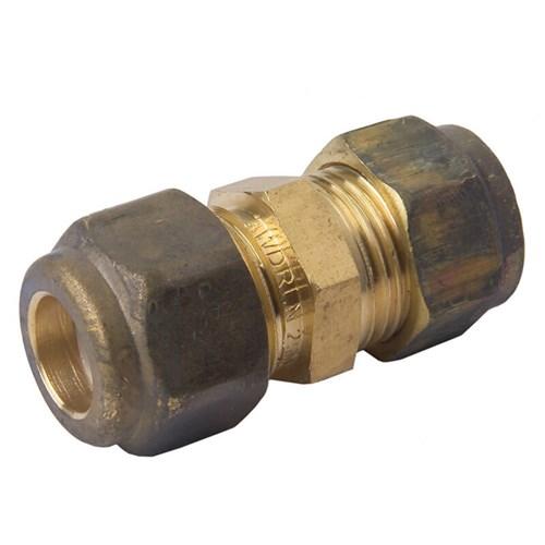 Brass Nylon Olive Compression Union 20CU x 20CU