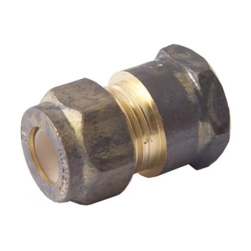 Brass Nylon Olive Compression Union 15CU x 15FI