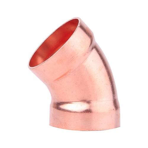 Copper High Pressure F&F Bend 32mm x 45 Degree