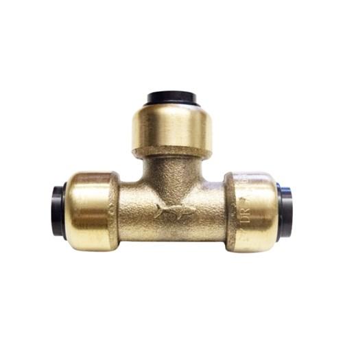 SharkBite Copper Equal Tee 25mm No.24 F374X (Suits Pex or Copper)