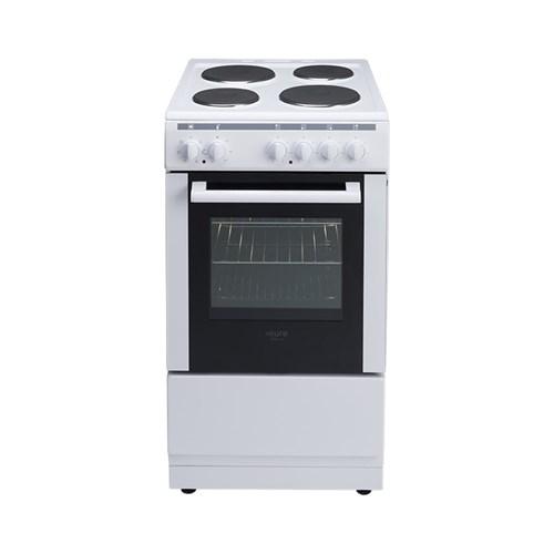 Euro Freestanding Oven 50cm White Electric EV500EWH