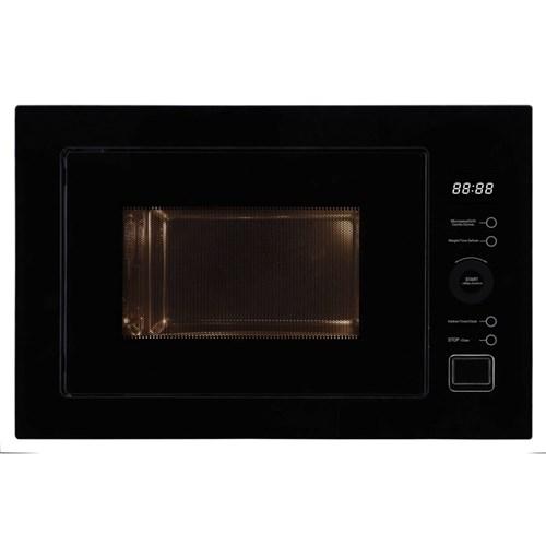 Inalto Built In 10 Presets Convection Microwave 25L Black Glass MC25BF