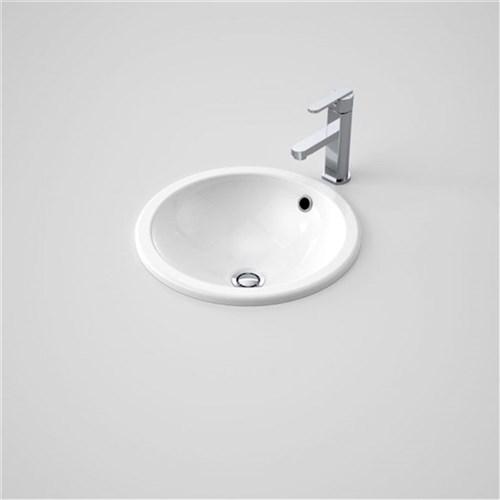 Caroma Cosmo Under & Over Counter Basin With Overflow White 895005W