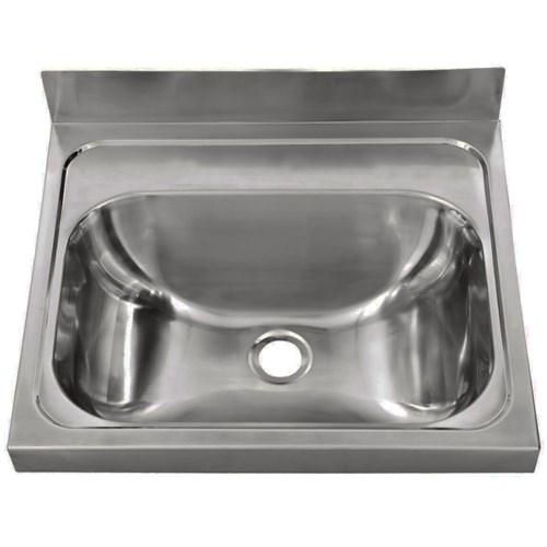 Harmony Stainless Steel Wall Basin With Plug & Waste No Taphole No Brackets