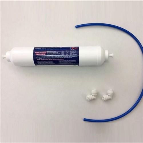 Enware Carbon Inline Water Filter 1/4 Inch Push Fit DFS002F