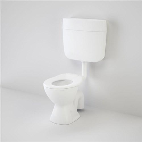 thumbnail image of Caroma Junior 100 Connector Bottom Inlet S Trap Toilet Suite With Single Flap Seat White 984241W