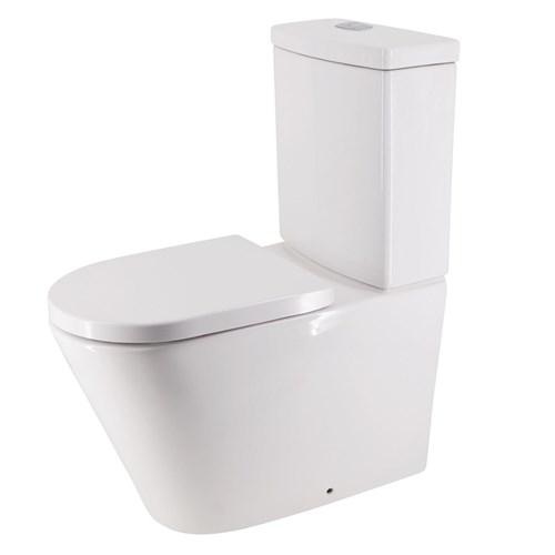 Harmony Bassini Wall Faced Suite Back Entry Standard Soft Close Seat HARMONY10200