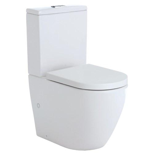 thumbnail image of Fienza Koko Rimless Back To Wall Toilet Suite White K002A