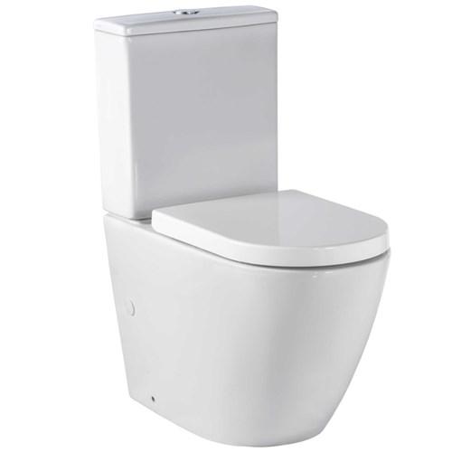 Seima Arko Wall Faced Toilet Suite White Gloss Choice Of Seats 191754