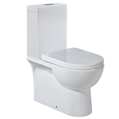 Seima Chios (Scara) Wall Face Toilet Suite With Soft Close Seat White 191743