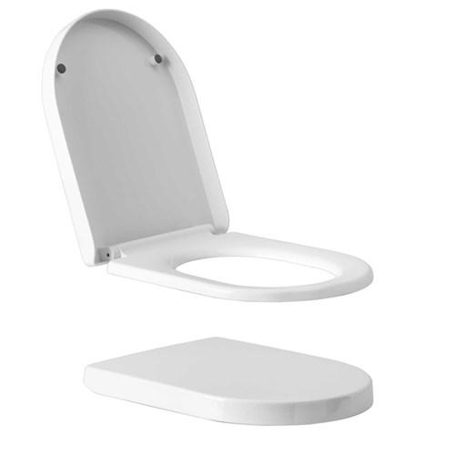 Seima Classic Toilet Seat 40mm Lid Profile White 191973