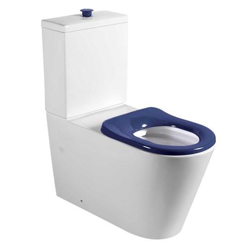 Seima Modia Care Wall Faced Toilet Suite Accessible compliant White 191856