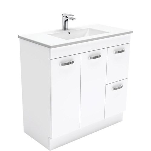 Fienza Dolce Unicab Vanity On Kickboard 900mm 1 Taphole TCL90NKWR