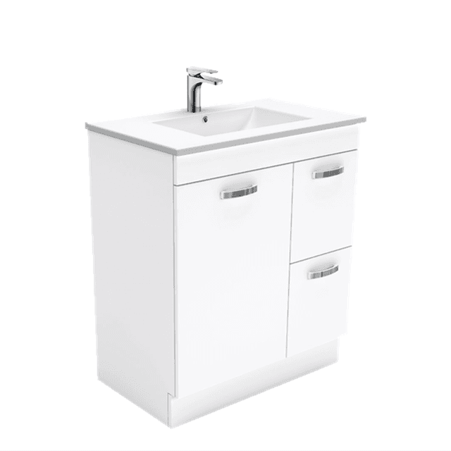 thumbnail image of Fienza Dolce Unicab 750 Vanity On Kickboard TCL75NKWL