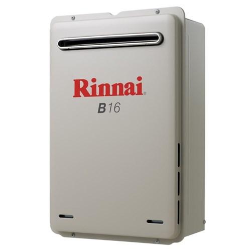 thumbnail image of Rinnai Natural Gas Builders External HWU 16 L 60 Degree B16N60A