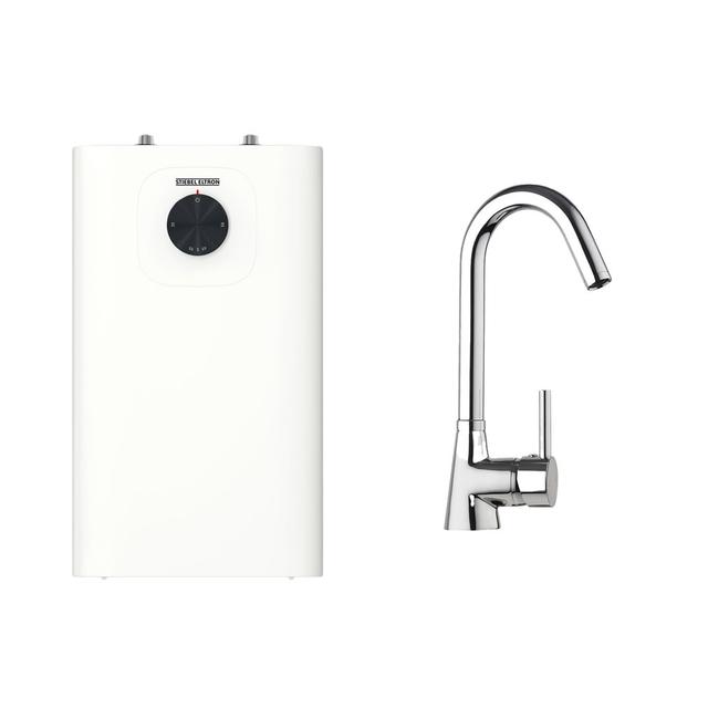 thumbnail image of Stiebel LP HWU SNU5 Plus & Mes-G Sink Mixer 5Ltr