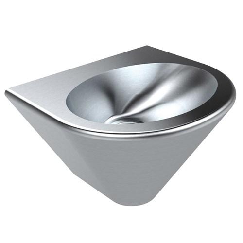 Britex Stainless Steel Grandeur Wall Hand Basin HBGU